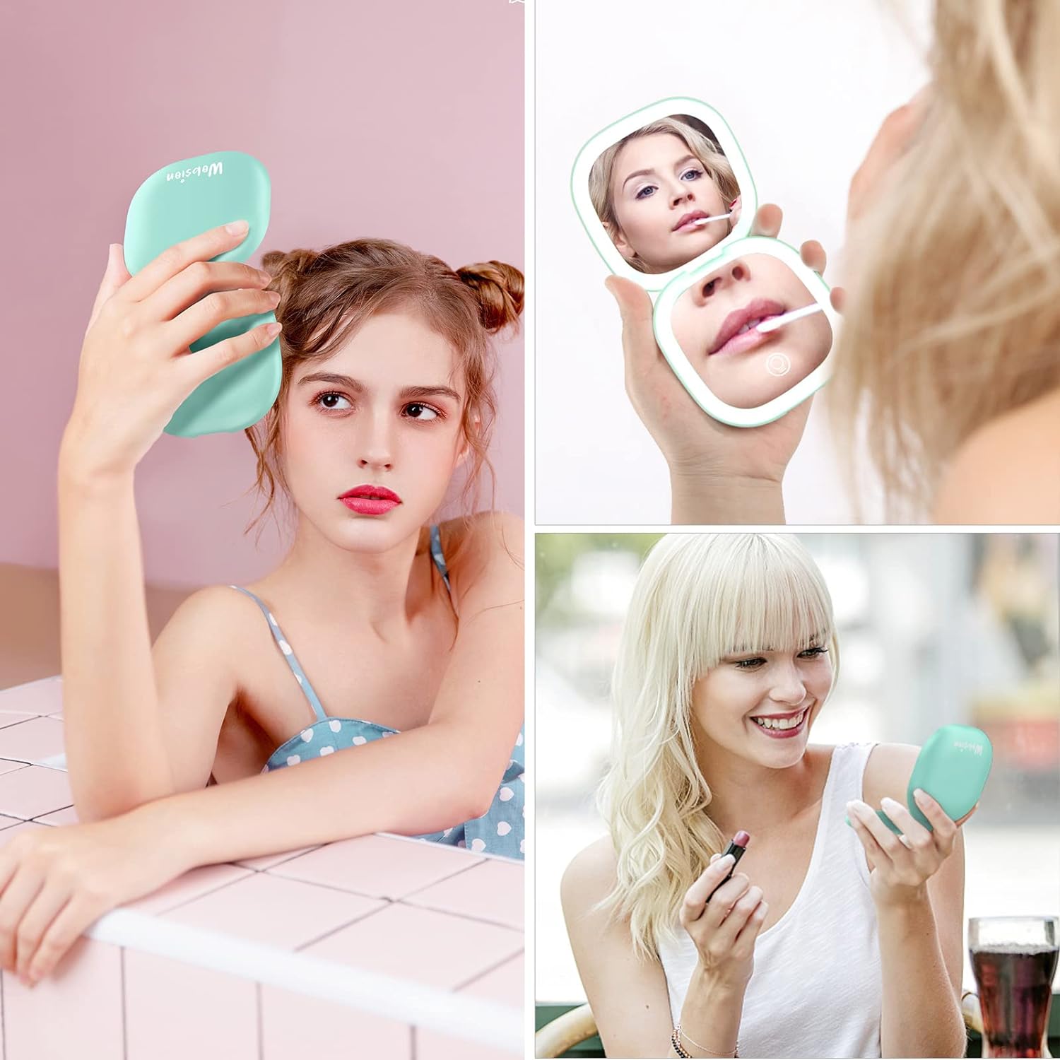 71R-vUWQPxL._SL1500_ Compact Mirror with LED Light: A Must-Have Accessory For Girls